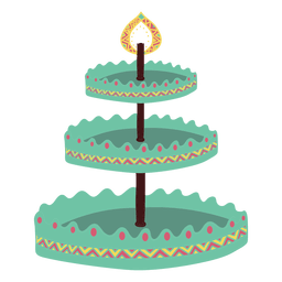 Carrinho de bolo carrinho de cupcake Desenho PNG