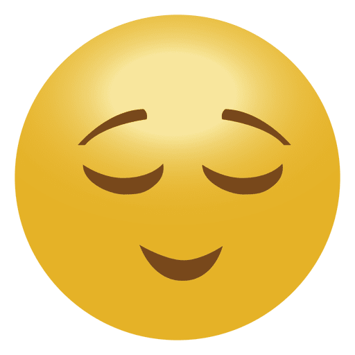 Emoticon de emoji tranquilo - Descargar PNG/SVG transparente