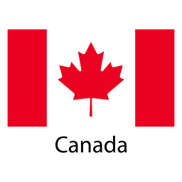 Kanada Nationalflagge PNG-Design Transparent PNG