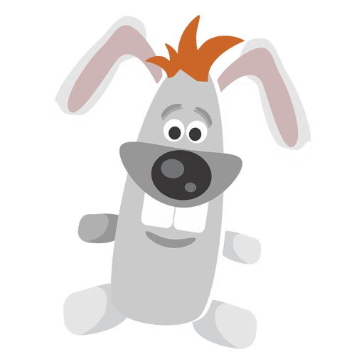 Cartoon stuffed animal donkey PNG Design