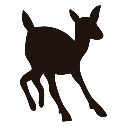 Silhueta de cervos 55 Desenho PNG