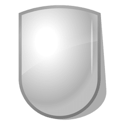 Glossy 3D Shield Emblem PNG Design Transparent PNG