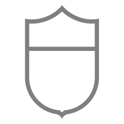Plantilla de etiqueta de escudo emblema Diseño PNG