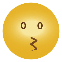 Emoji-Kuss-Emoticon PNG-Design