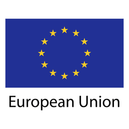 Bandeira nacional da união europeia Desenho PNG
