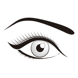 Black And White Eye Make Up Transparent Png Svg Vector File