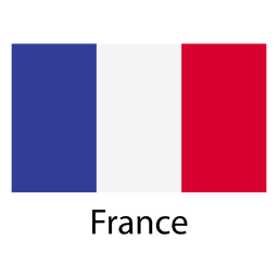 France national flag PNG Design