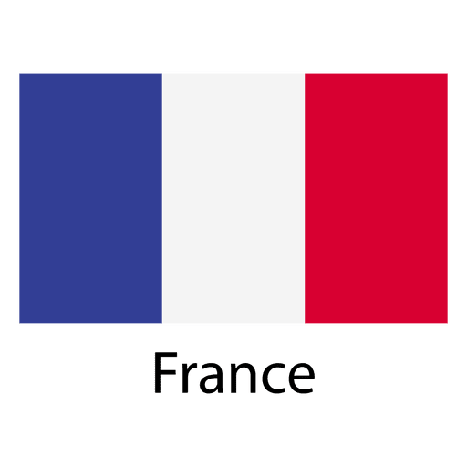 Bandeira nacional da frança Desenho PNG