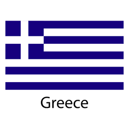 Bandeira nacional grega Desenho PNG