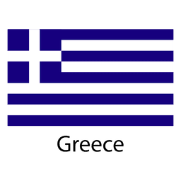 Greece national flag PNG Design Transparent PNG
