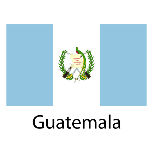 Bandeira nacional da Guatemala Desenho PNG