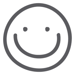 Diseño PNG Y SVG De Feliz Emoticon Emoji Para Camisetas