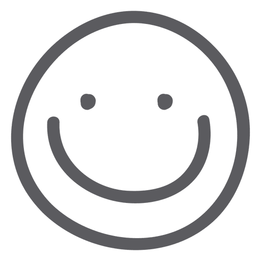 Gl?ckliches Emoticon Emoji PNG-Design