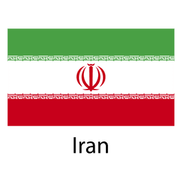 Bandeira nacional iraniana Desenho PNG