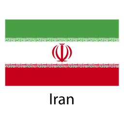 Iran Nationalflagge PNG-Design Transparent PNG