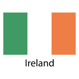Bandera nacional de irlanda Transparent PNG