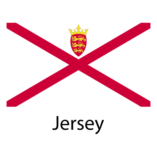 Jersey national flag
