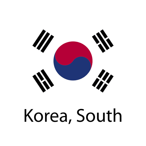 Download Korea south national flag - Transparent PNG & SVG vector file