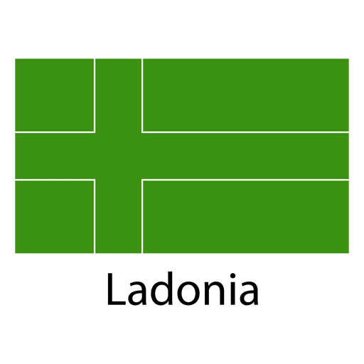 Ladonia national flag Transparent PNG & SVG vector file