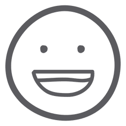 Lachen Sie Emoji-Emoticon PNG-Design