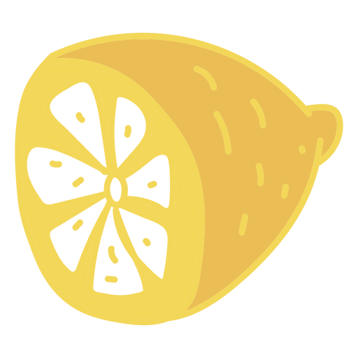 Zitronenfrucht Essen PNG-Design