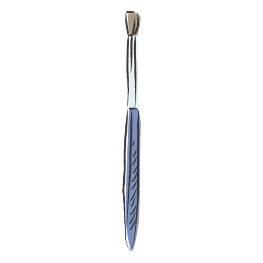 Hand drawn drawing brush PNG Design