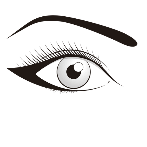Make up eye illustration