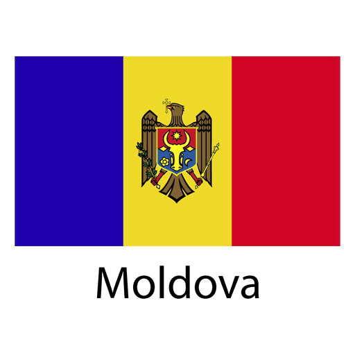 Bandera nacional de moldavia - Descargar PNG/SVG transparente