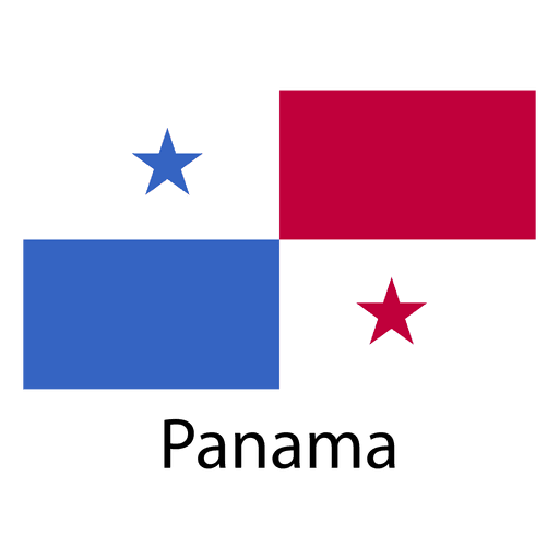 Design PNG E SVG De Bandeira Nacional Do Panamá Para Camisetas