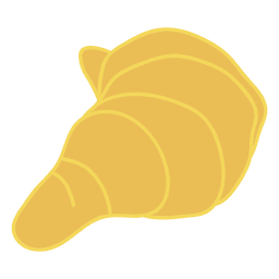 Croissant de pastelaria Desenho PNG