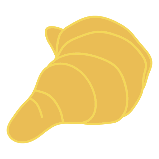 Croissant de reposter?a Diseño PNG