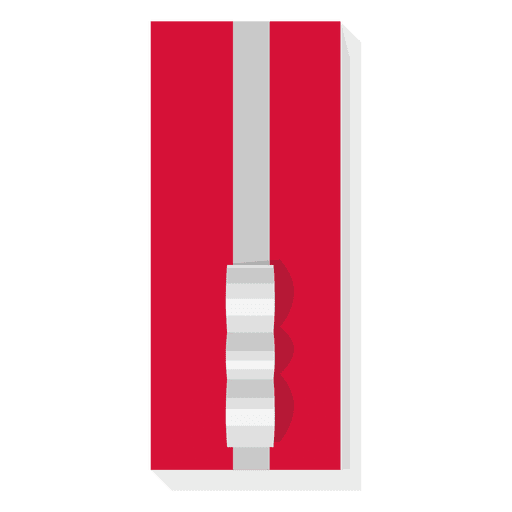 Rote Geschenkbox silberne Bogenikone 27 PNG-Design