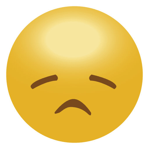 sad face emoticon png