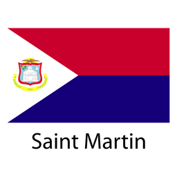 Bandera nacional de san martin Diseño PNG