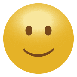 Emoji emoticon sonrisa 3D Diseño PNG