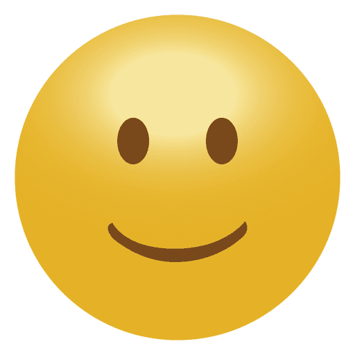 3D Lächeln Emoticon Emoji - Transparenter PNG und SVG-Vektor