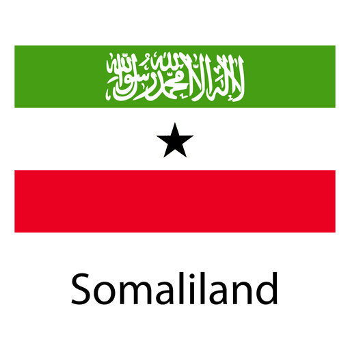 Somaliland national flag PNG Design