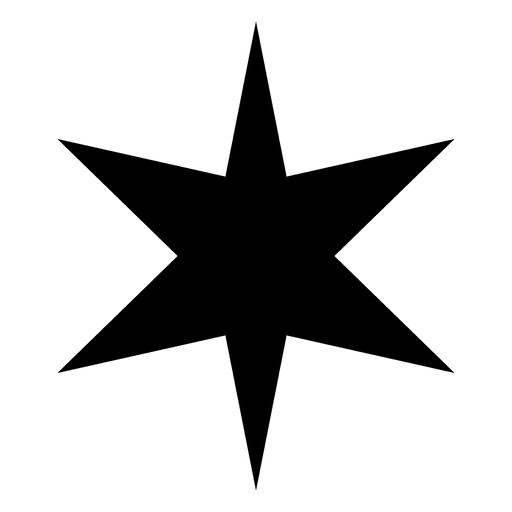 Sternschattenbild 15 PNG-Design