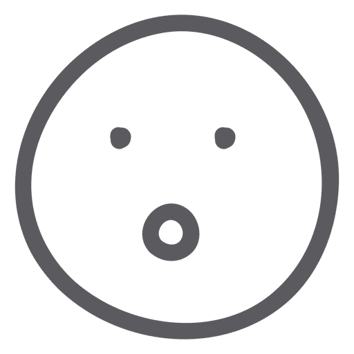 Überraschen Sie das Emoji-Emoticon PNG-Design