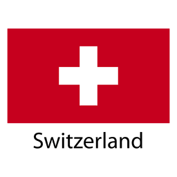 Bandeira nacional suíça Desenho PNG