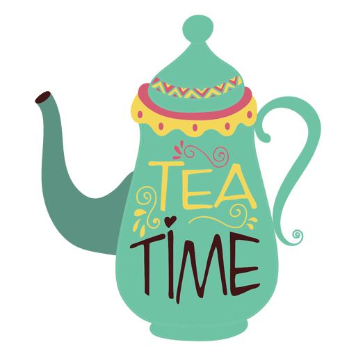 Teapot tea coffee PNG Design