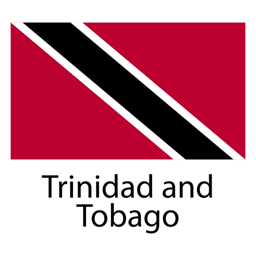 Trinidad and tobago national flag PNG Design