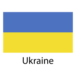 Ukraine national flag PNG Design Transparent PNG