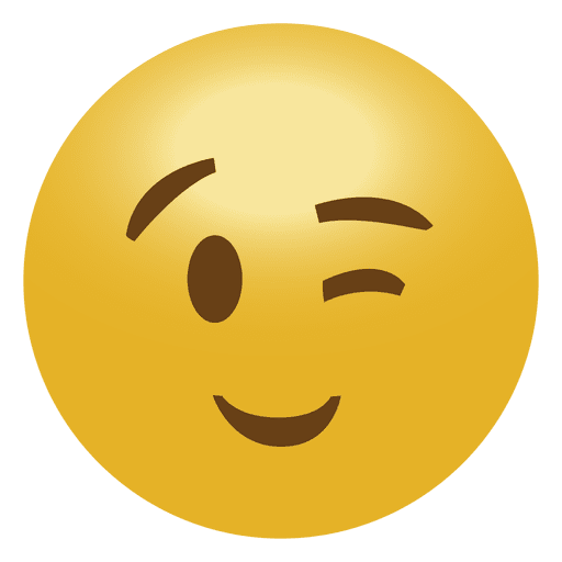 Wink Emoji Emoticon Transparent Png Svg Vector File