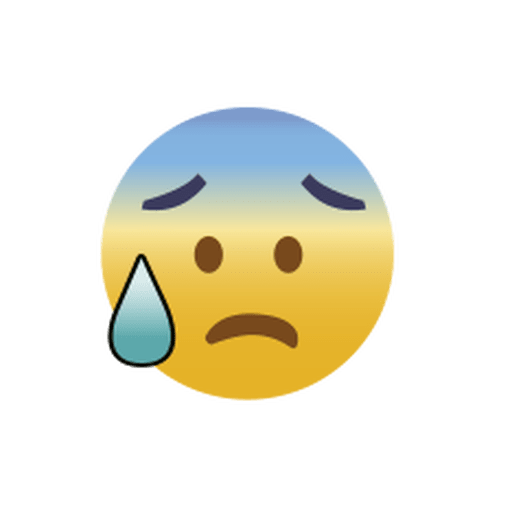 Worry emoji emoticon - Transparent PNG & SVG vector file