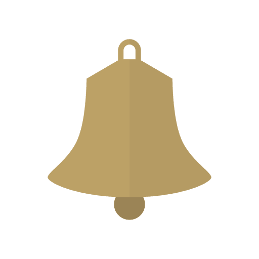Icono de campana plana 30