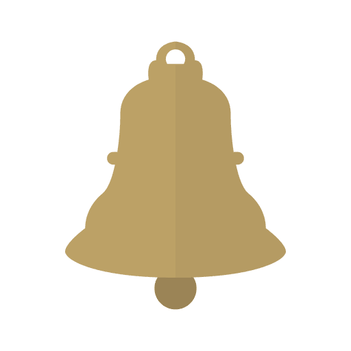 Bell flat icon 31 PNG Design