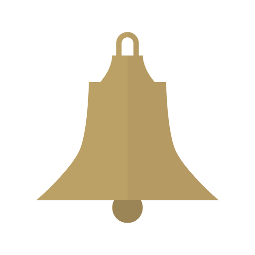 Bell flat icon 32 PNG Design