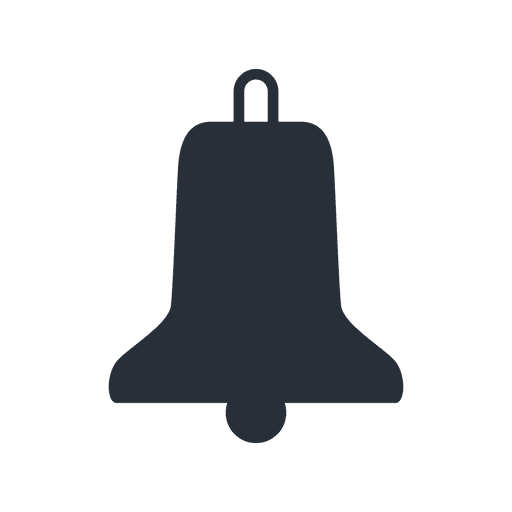 Glockensymbol 13 PNG-Design