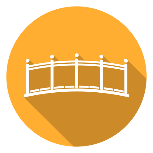 Bridge circle icon 03